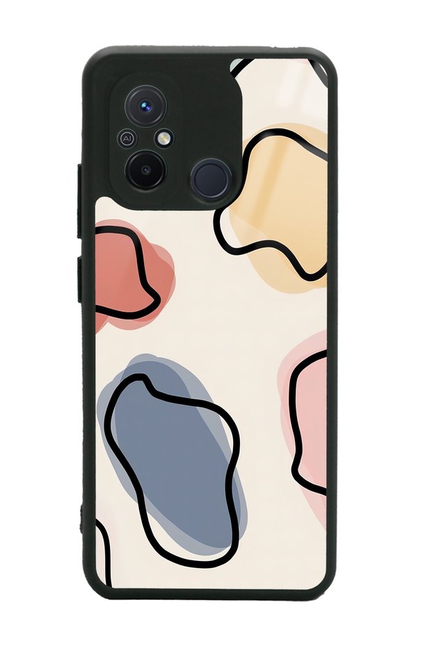 Teleplus Xiaomi Redmi 12C Glossy Phone Case with Nude Milky Design
