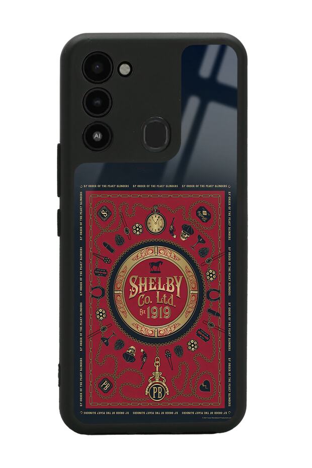 Tecno Spark 8C Peaky Blinders Glossy Phone Case with Shelby Co. Design