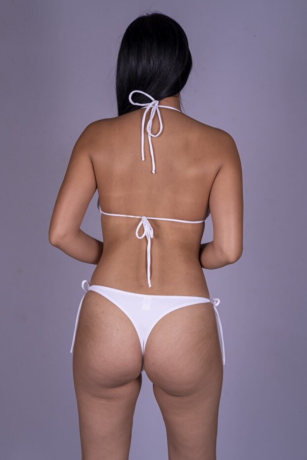 Triangle String Bikini Set - 3