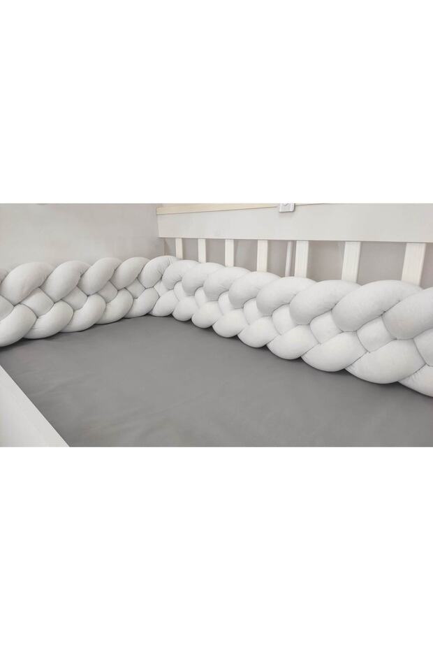 Knitted Protection 480 Cm 4-Piece Knitted Crib Protector