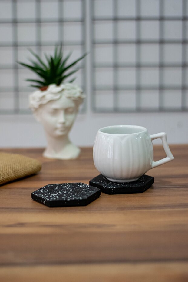 طقم قاعدة أكواب مكون من قطعتين - 1