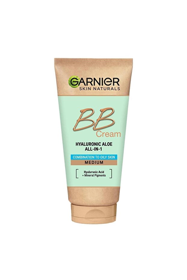 BB Cream Hyaluronic Aloe for Oily and Combination Skin, Medium Tone, 50 ml