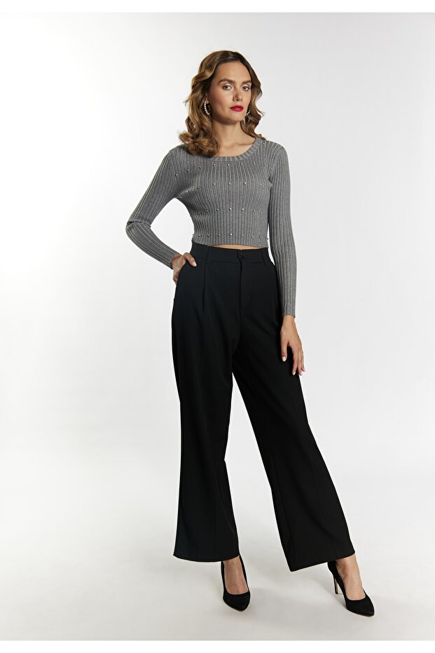 Pulovr se Strass-Steinen - 1