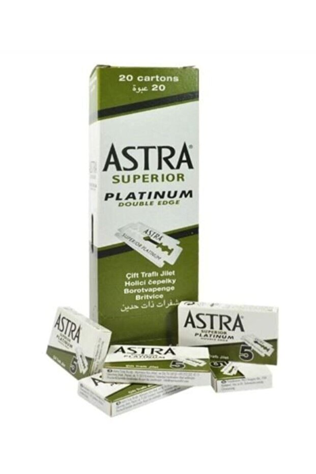 Superior Platinum Razor 1 Pack / 100 Pieces of Razors