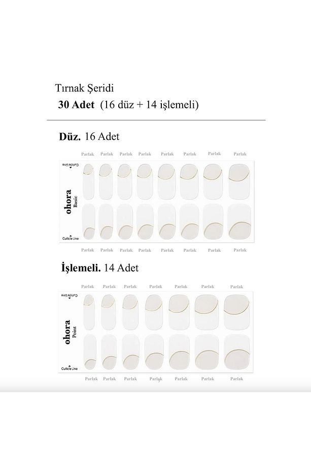 N Sylph Jel Tırnak 30 Adet, 2 Kullanım - 7