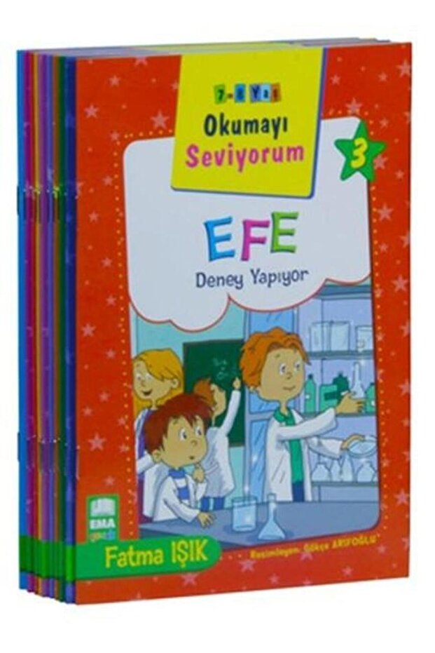 Okumayı Seviyorum Seti 10 Kitap Takım Küçük Boy