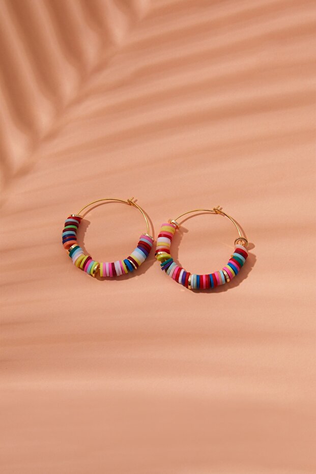 Women's Colorful Fimo Earrings