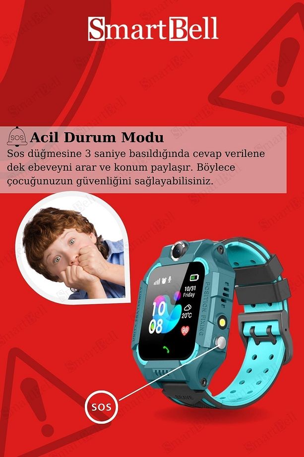 Q539 Plus Sim Kartlı Akıllı Çocuk Saati,görüntülü Konuşma Akıllı Çocuk Okul Saatleri - 6
