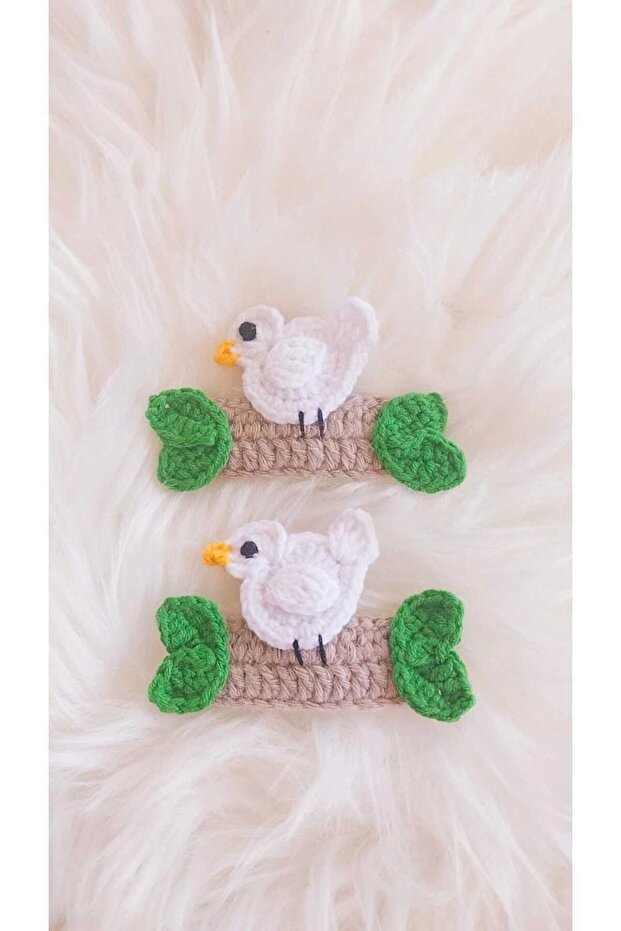 Dove Buckle White Dove on Branch 2-Piece Snap Buckle