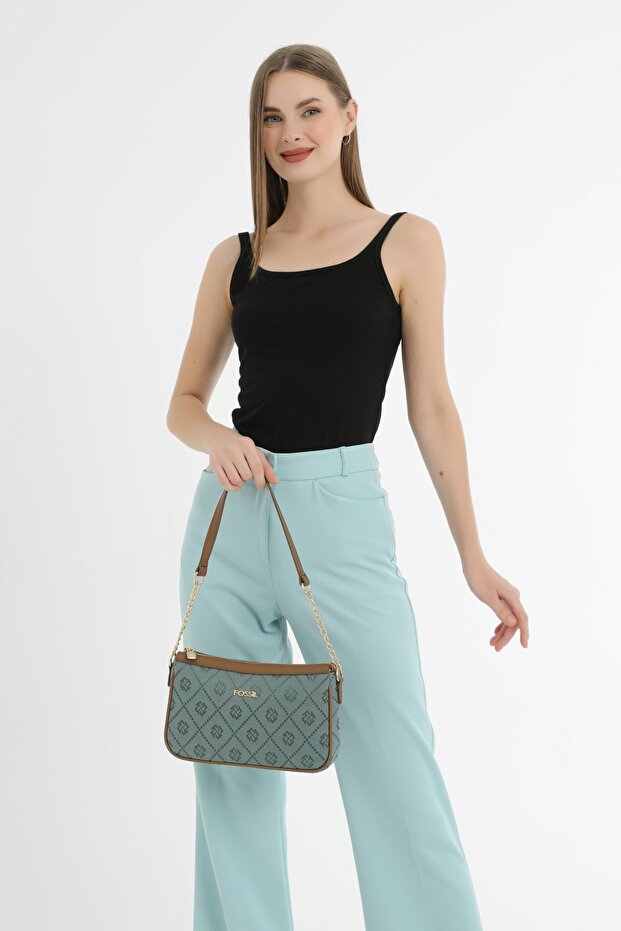 Defne Yesili Kadın Omuz Çantası 05FS22Y277 - 1