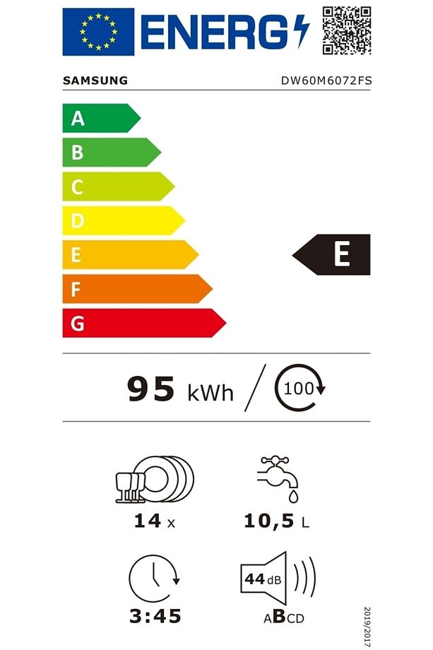 DW60M6072FS, 7 Programlı Solo Bulaşık Makinesi, 14 Kişilik Yıkama Kapasitesi - 4