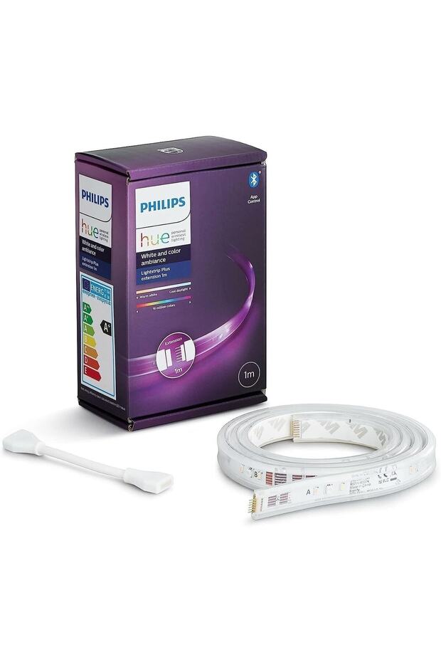 Hue Akıllı Led Şerit, 1 Metre, V4 Bluetooth Özellikli, Ekleme/uzatma Şeridi - 1