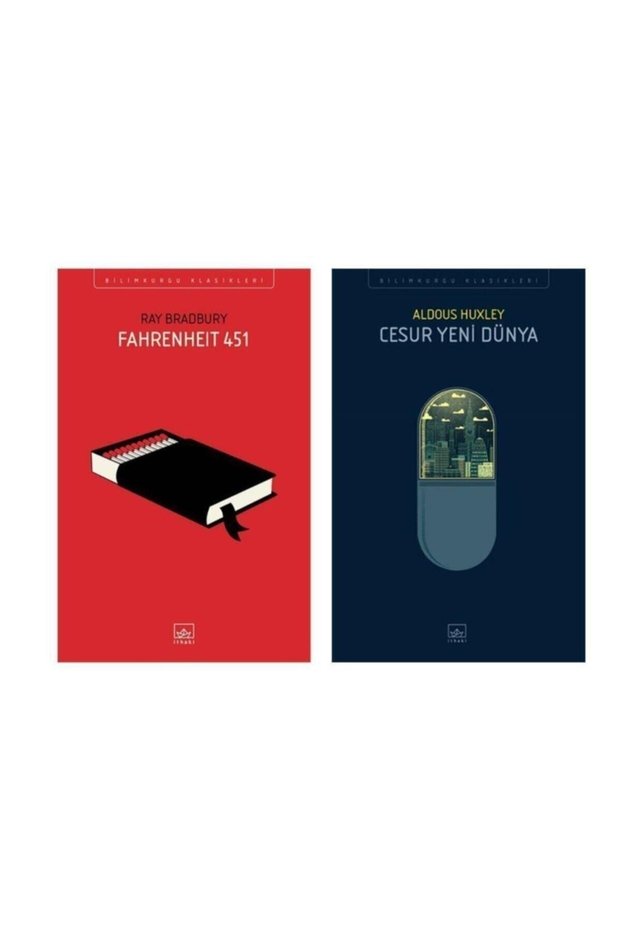 Fahrenheit 451</DNTCTMS>- Brave New World / 2 Book Set