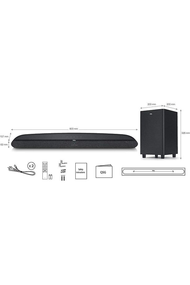 TS6110 2.1 Kanal 240 W Bluetooth Soundbar - 3