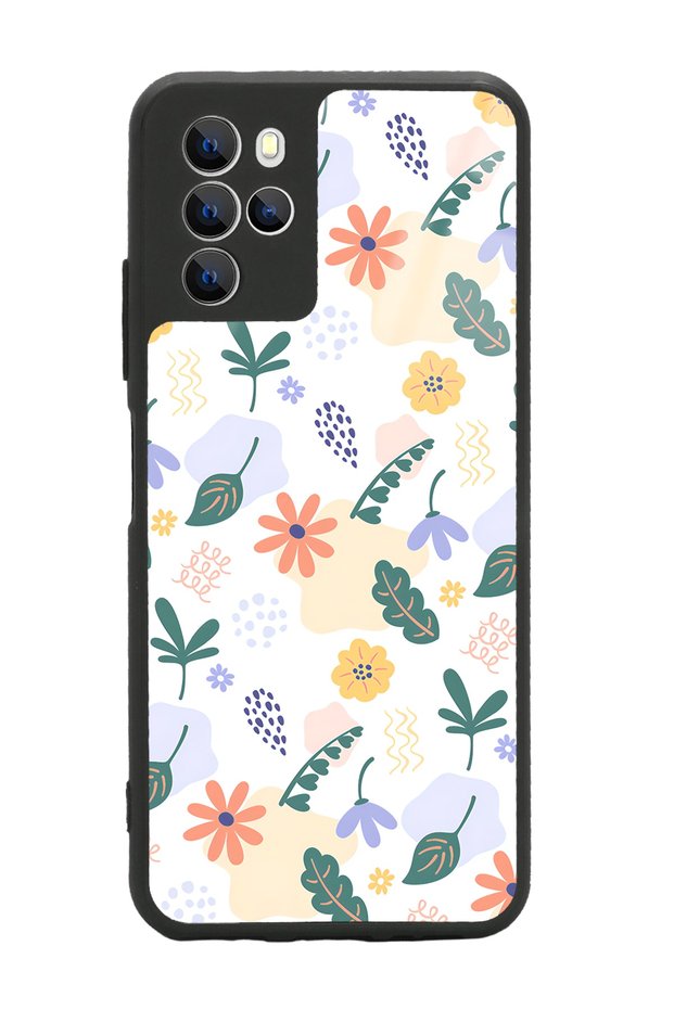 Omix X700 Glossy Phone Case with Tiny Flowers Design