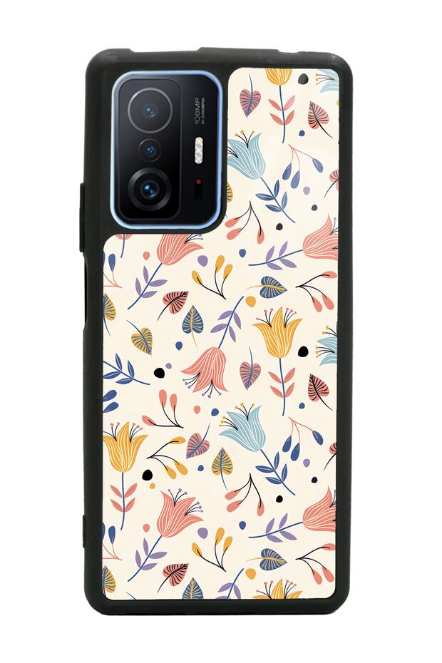 Xiaomi Mi 11t Pro White Bindanlı Design Glossy Phone Case