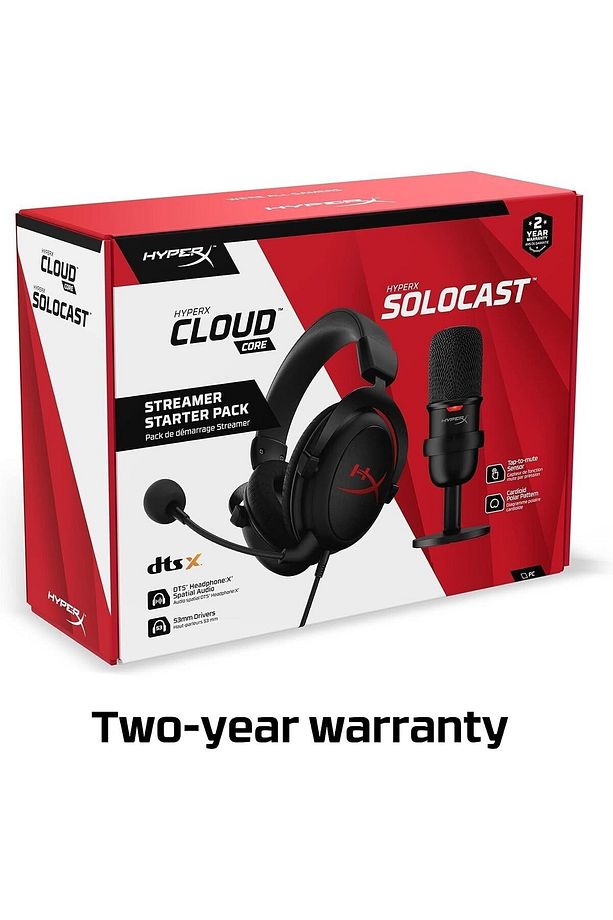 Streamer Pack - Could Core Gaming Kulaküstü Kulaklık Dts, Solocast Gaming Mikrofon, One Size - 7