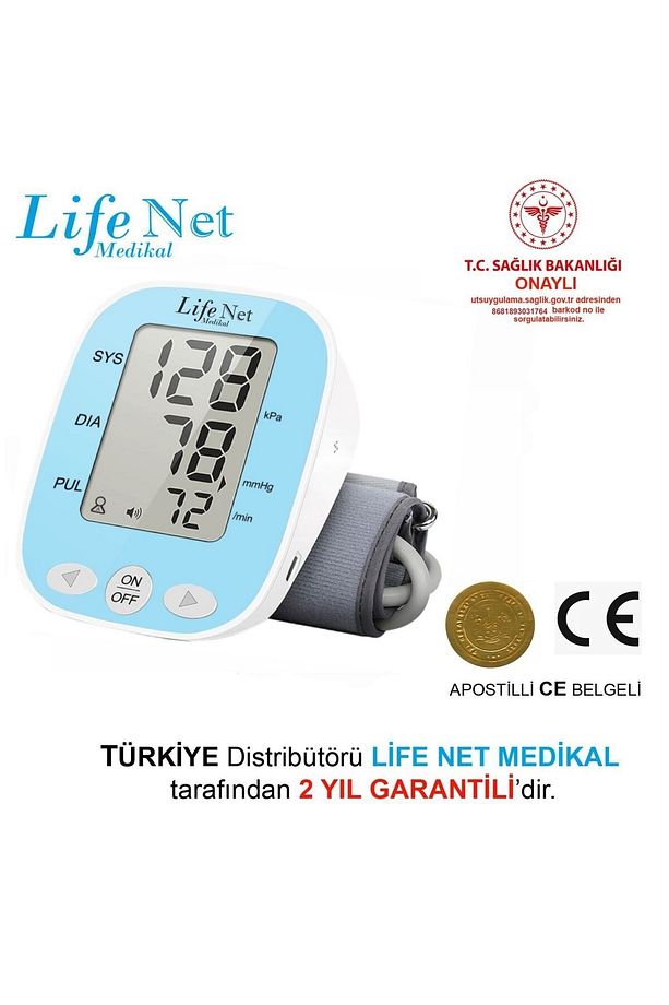 KF-65A Üst Koldan Ölçer Dijital Tansiyon Aleti Nabız Ölçer USB Girişli (YENİ MODEL) - 1