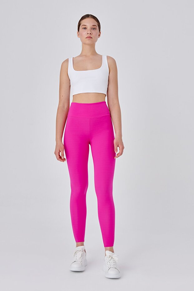 Push Up Soft High Waist Lifting Leggings Pink