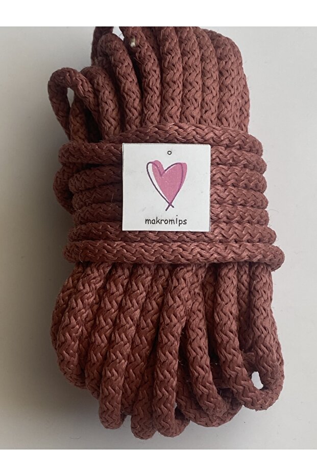 İP 10 metre POLYESTER POLİP EN UCUZ MAKROME DİKİLEBİLİR TRESS HOBİ İPİ - 1