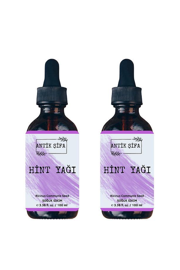 Saf Soğuk Sıkım Hint Yağı - (2 X 100ML) - 1