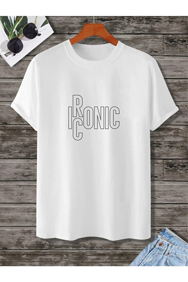 Graphic Printed Black Oversize Tshirt
