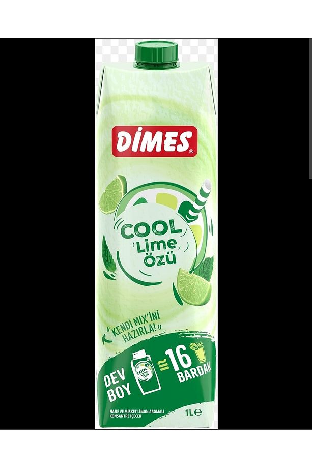 Cool Lime özü konsantre 1lt ×12 adet Yeni ürün - 1