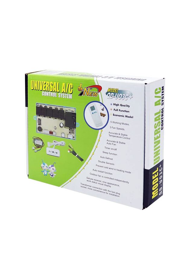 Klima Akıllı Kartı ve Kumanda Seti QD-U03C+ - 1