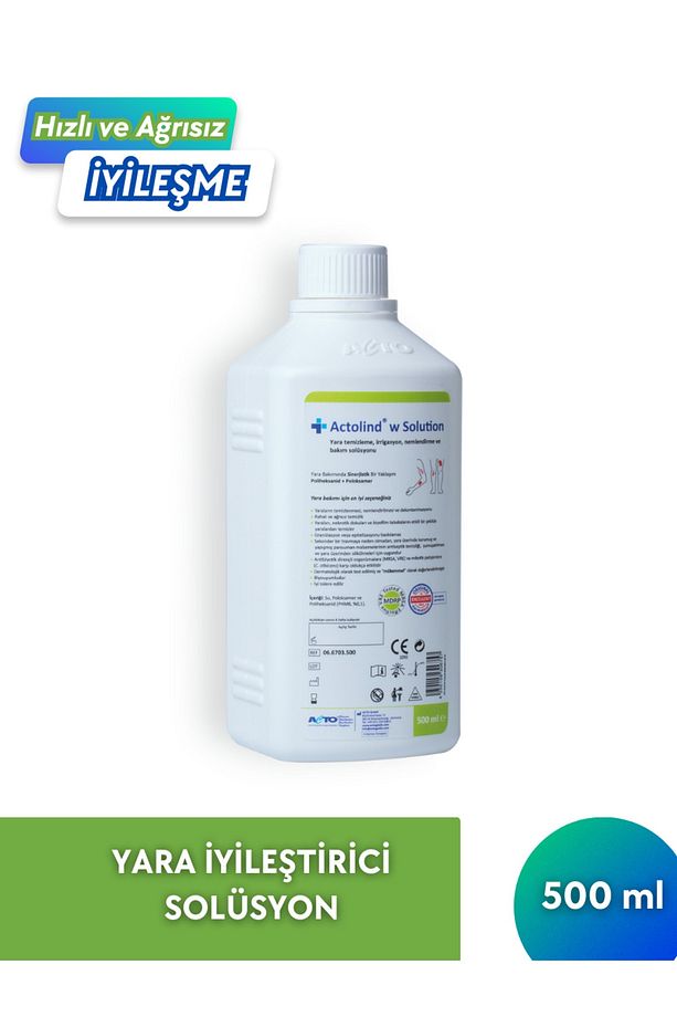 W Solutıon 500 ml - Yara Iyileştirme Solüsyonu - 1