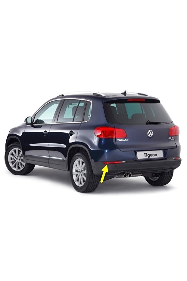 Vw Tiguan 2012-2015 Left Rear Bumper Reflector Cat Eye 5n0945105