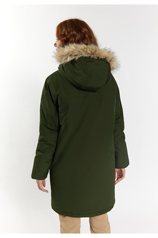 Winterparka mit Kunstfell - 4