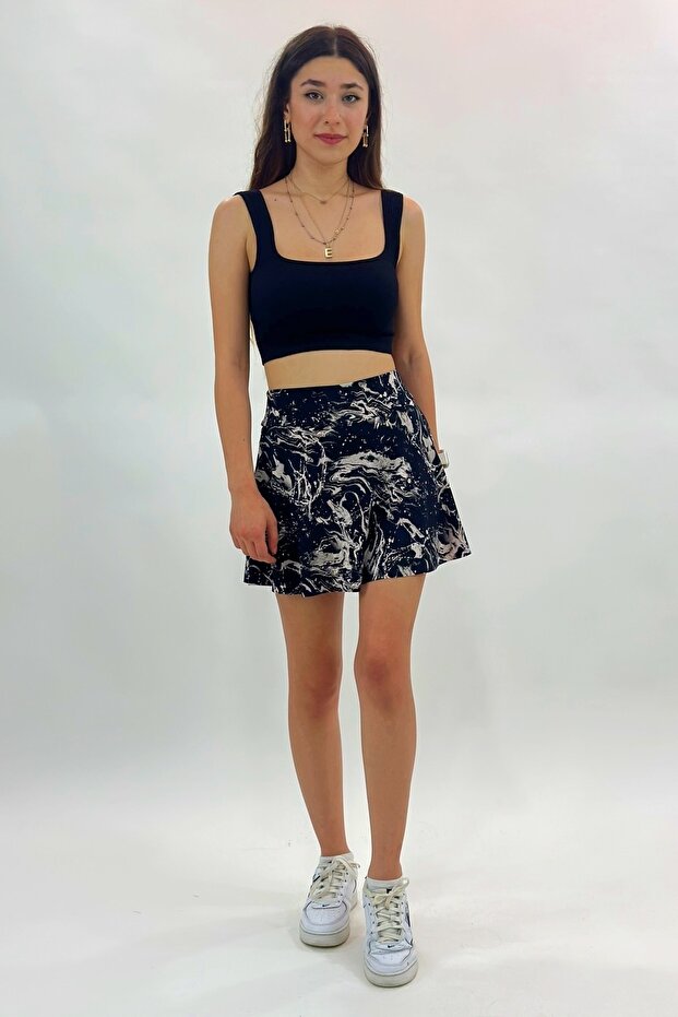 Kadın Şort Etek - 3