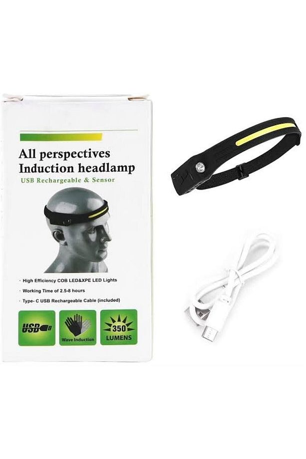 lx200 led headlamp Kafa Tepe Lambası Sensörlü - 6