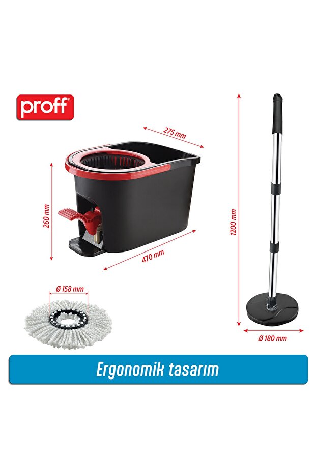Starex Pedallı Ve Mikrofiber Moplu Temizlik Seti - 2