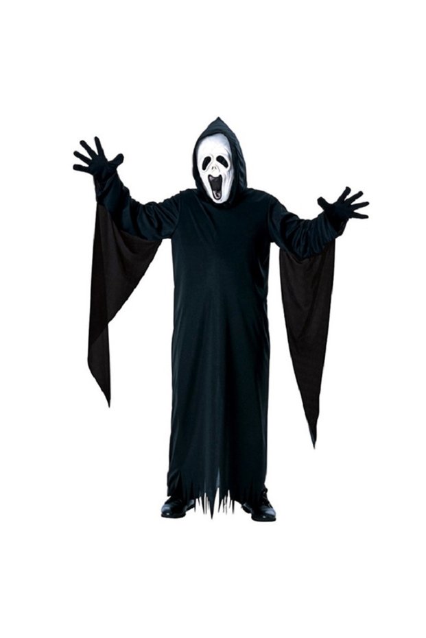 Costume Adult Halloween, Black, Scream Themed, Fun and Stylish Design
