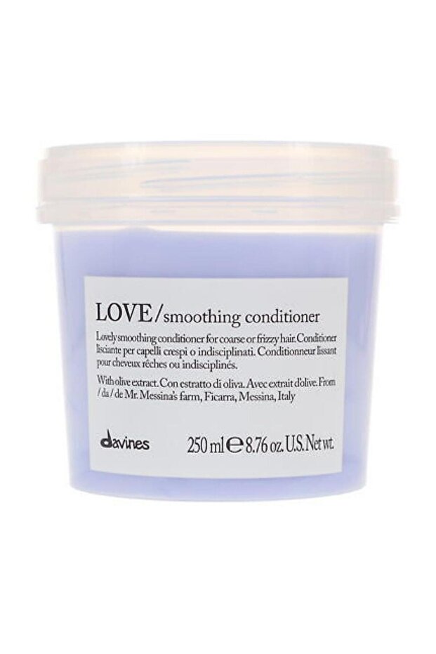 DAVINES Love Smoothing - 250 مل بلسم مهدئ للشعر المجعد - مموج