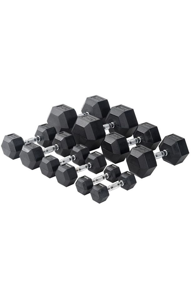 Profesyonel HEX Dambıl Seti (2.5 kg'den 30 kg'ye) - 2