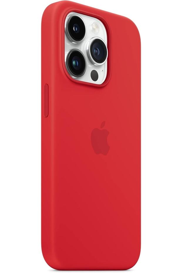 Silicone Case with Magsafe for iPhone 14 Pro Max - (Product) Red Mod - 5