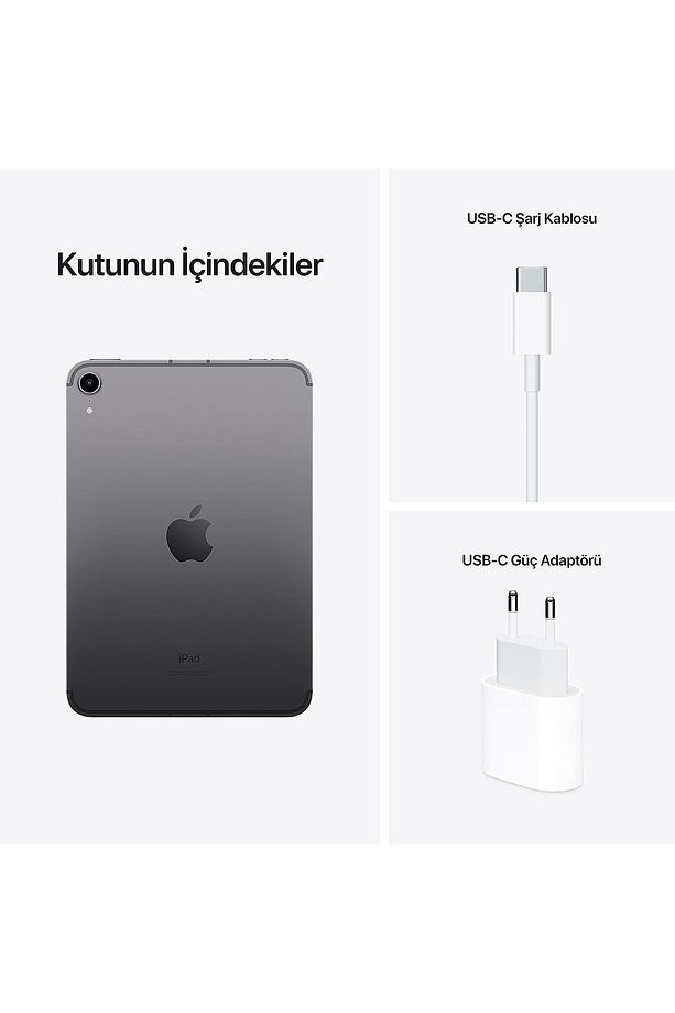 Ipad Mını Wıfı Cell Mk8f3tu/a 256gb Space Gray - 10