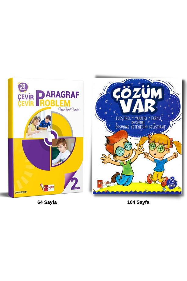 2. Sınıf Çevir Paragraf Çevir Problem/Çözüm Var/2'li Set - 1