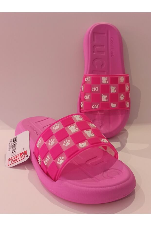 FLEXIBLE AND SOFT THICK EVA SOLE PINK WOMEN'S POOL, BEACH, BALCONY, TERRACE, HOME AND STREET SLIPPERS