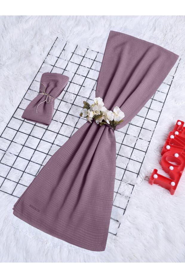 Seersucker Pattern Shawl - 1