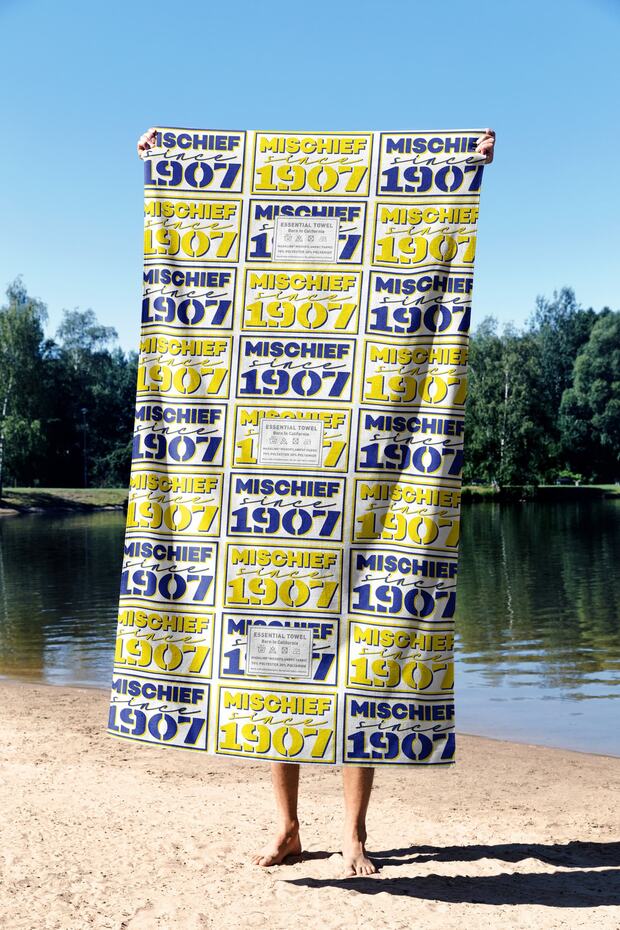 Mikrofiber Teknolojisi Ile Üretilen Hafif ve Kum Tutmayan Plaj Havlusu – 75x130 - 8