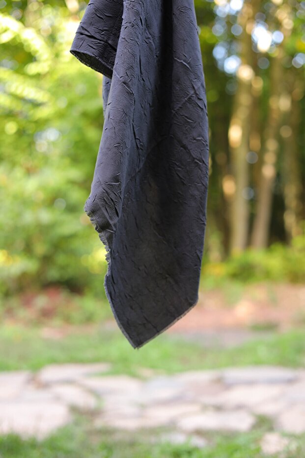 Bambu Eşarp Siyah - 3