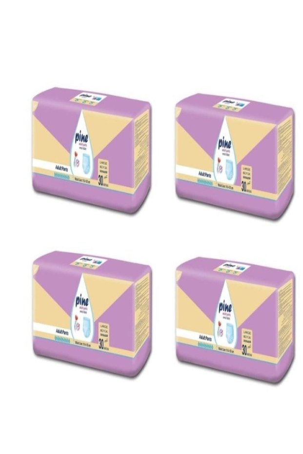 Panty Diapers Large Size Large Advantage Package 30*4 Pack 120 Pieces