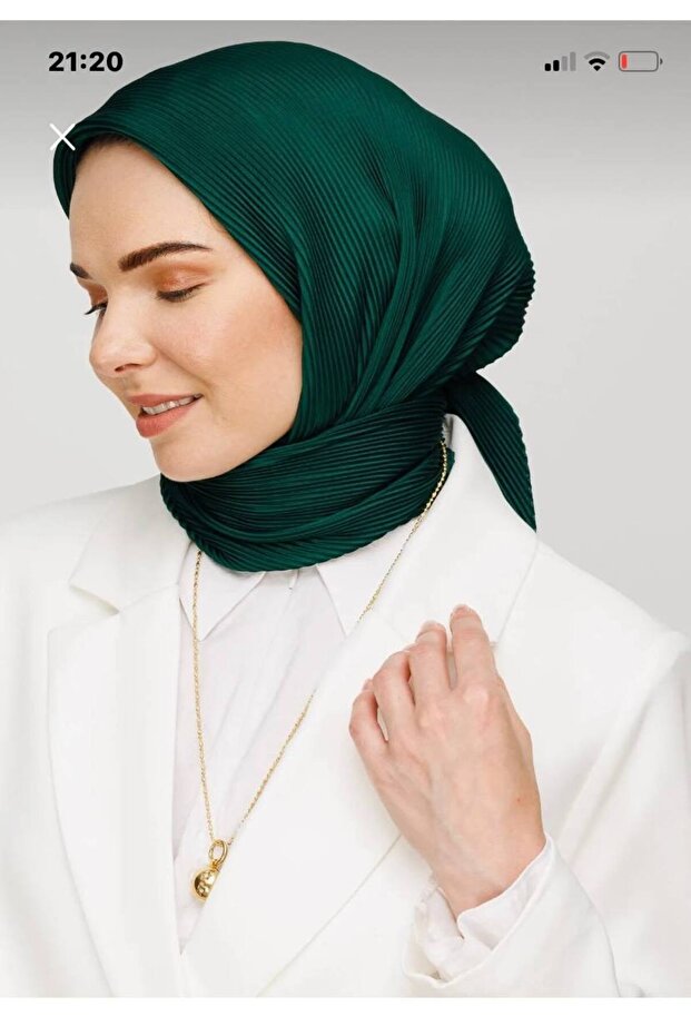 Eșarfă plisată - 4