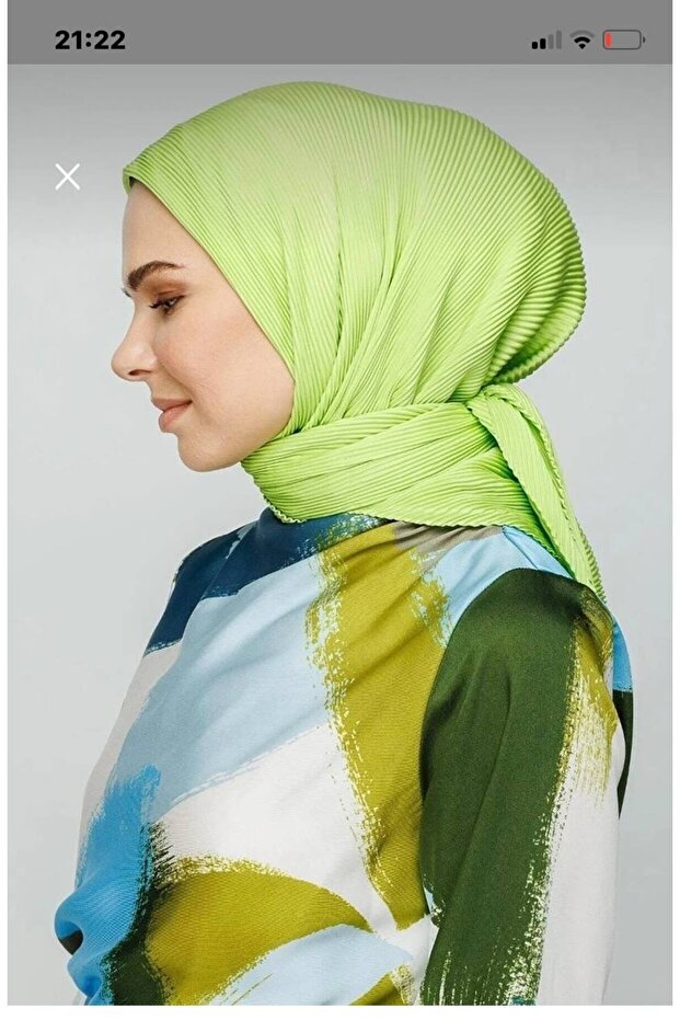 Eșarfă plisată - 3