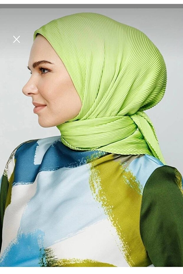 Eșarfă plisată - 5