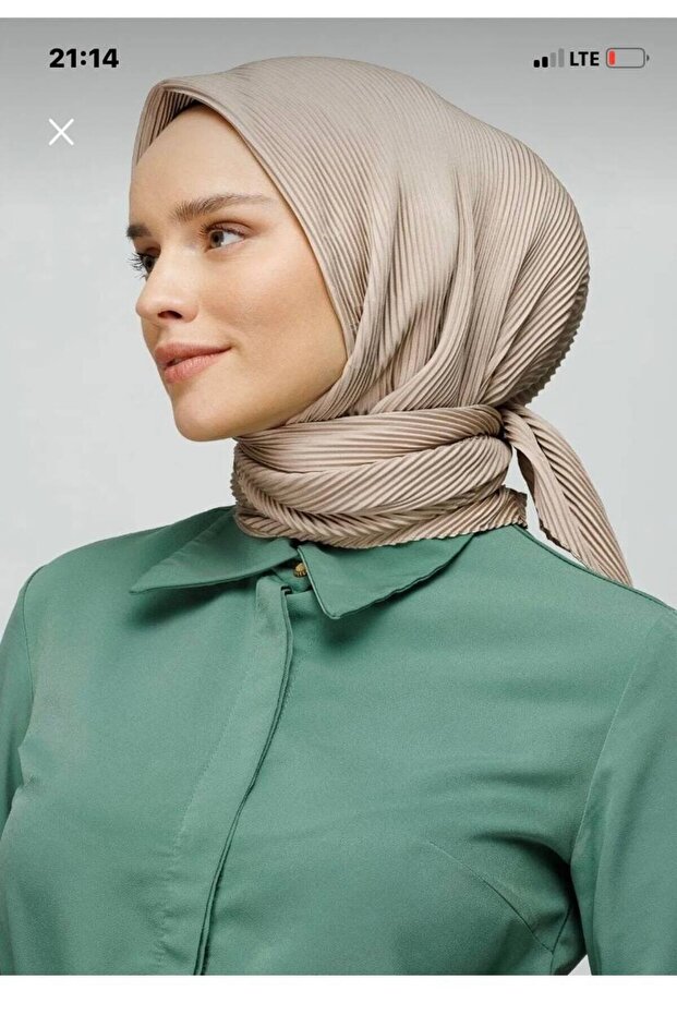 Eșarfă plisată - 1