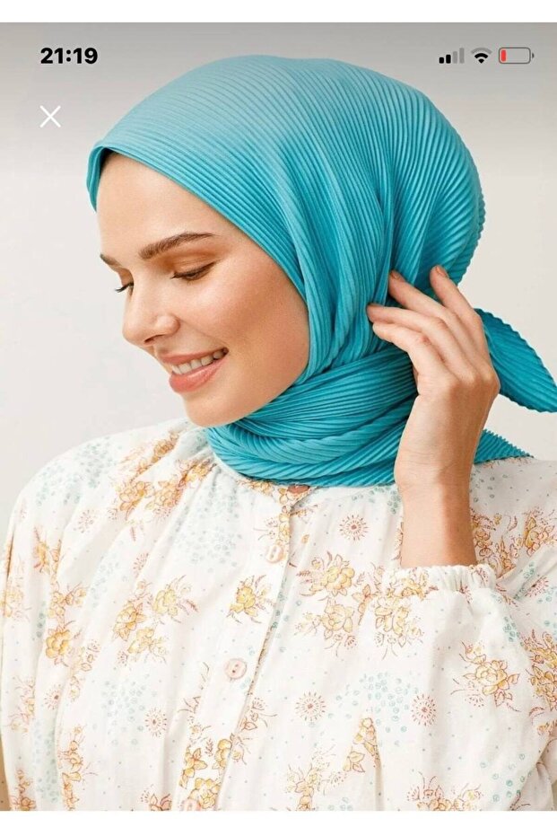 Eșarfă plisată - 2